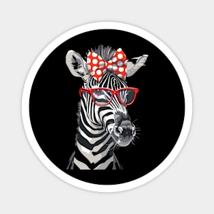 Zebra Veterinary Care Magnet